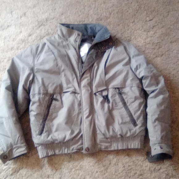 Youth/Men's Gray Hooded   Jacket Yukon Trail - Picture 2 of 4